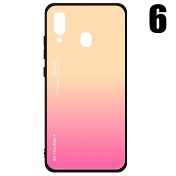 Чохол-накладка Gradient Beyourself Glass для Samsung Galaxy M40 / A60 6