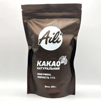 КАКАО натуральный Aili 250 г Германия