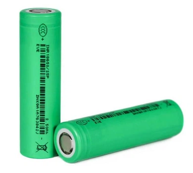 Аккумулятор 18650 EVE 25P INR18650-25P 2500mAh 30A Li-ion высокотоковый