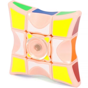 Дитяча інтерактивна головоломка / Rubik's Cube Fingertips Spinner / розвиваюча гра для дітей типу кубик Рубіка