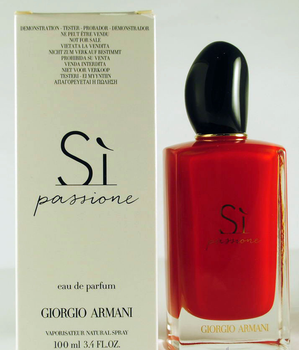 Парфюмированная вода для женщин Giorgio Armani Si Passione for Woman Tester 100 мл
