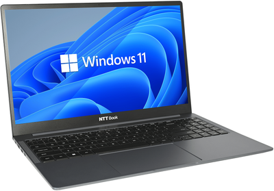 Laptop NTT Book B15IP (NBC-B15IP-H03) Grey