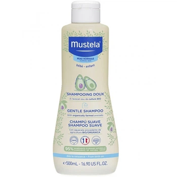 Детский шампунь Mustela Bebe Gentle Shampoo 500 мл (3504105036133)