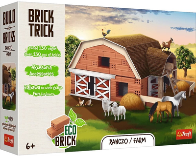 Klocki ceramiczne Trefl Brick Trick Ranczo (61917) (5900511619171)