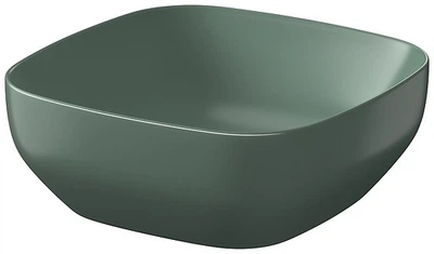Умывальник CERSANIT Larga 38x38 K677-061 зеленый матовый