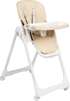 Стільчик для годування Caretero Megalo Beige TERO-7712 (5908310398181)