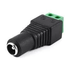 Роз'єм живлення мама (power) DC-M Jack з клемною колодкою 5,5х2,1мм (розетка)