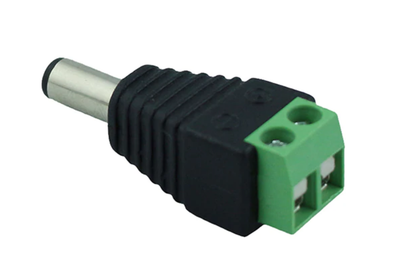 Штекер питания папа (power) DC-M Jack с клеммной колодкой 5,5х2,5мм (вилка)