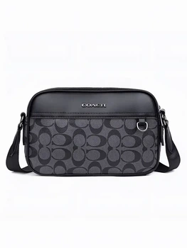 Мужская сумка через плечо Coach Graham Crossbody In Signature Canvas.