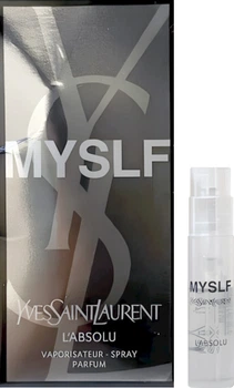 Пробник Парфюмированная вода для мужчин Yves Saint Laurent MYSLF L'Absolu 1.2 мл (3614274329506)