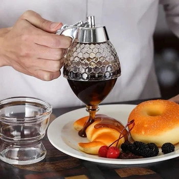 Диспенсер для меда и соусов 200 мл honey dispenser
