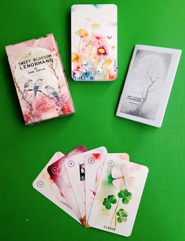 Карти Таро Sweet Blossom Lenormand Oracle, Сладкий Квітковий Оракул Ленорман