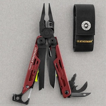 Мультиінструмент LEATHERMAN SIGNAL Crimson картонна коробка