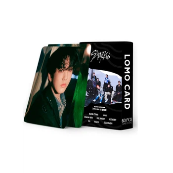 Набор карточек Стрей Кидс Stray Kids SKZ Lomo Set: Dark Edition 60 шт (27939)