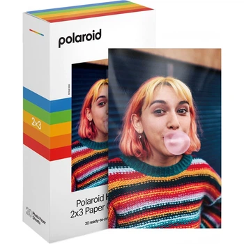 Бумага для фотопринтера Polaroid Hi-Print 2.1x3.4'' 20 листов [93400]