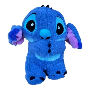 Плюшевая дышащая Мягкая игрушка с подсветкой и музыкой Стич (Stich) из мультфильма Лило и Стич, дышит, светится, колыбельная