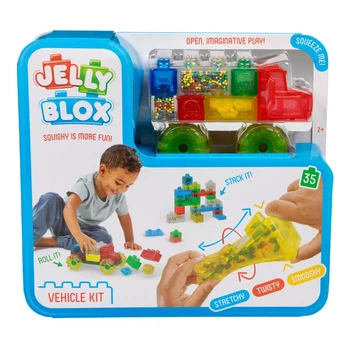 Конструктор сенсорный Jelly Blox Машинка Врум-Врум! (931694)