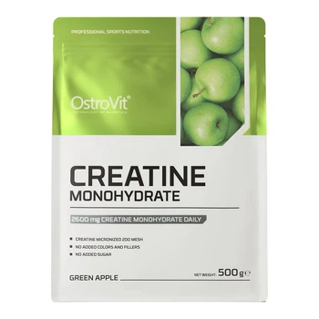 Креатин OstroVit CREATINE MONOHYDRATE 500 г зелене яблуко