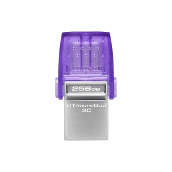 Флеш-накопичувач Kingston USB 3.2 DT microDuo 3C 256GB (Type-A/Type-C) (200Mb/s) (DTDUO3CG3/256GB)