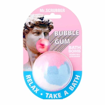 Бомбочка для ванной Bubble Gum Mr.SCRUBBER 200г