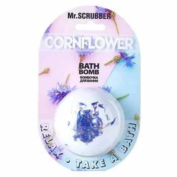 Бомбочка для ванны Cornflower Mr.SCRUBBER 200г