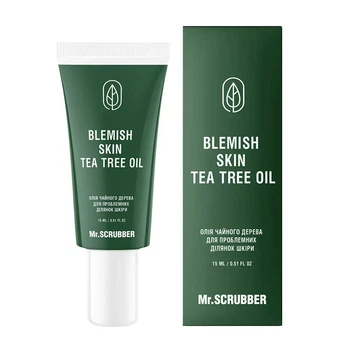 Масло чайного дерева Blemish Skin Tea Tree Oil для проблемных участков кожи Mr.SCRUBBER 15мл