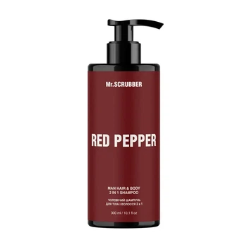 Шампунь для тела и волос 2 в 1 Red Pepper Mr.SCRUBBER 300мл