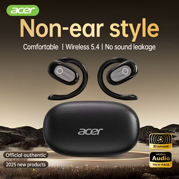 Bluetooth наушники ACER OHR553 Pure Bass Sound для спорта черные