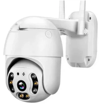 Поворотная уличная Wi-Fi IP-камера 360° с датчиком движения и ночной съёмкой