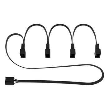 4-контактный кабель разветвителя вентилятора Arctic 4-Pin ACCBL00007A Black