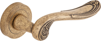 Класична дверна ручка Metal-Bud Tosca Золота (5901643182489)