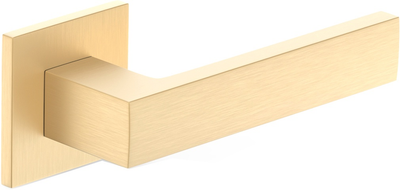 Дверна ручка Metal-Bud Cube Q Slim Сатинований латунь ZCUKSMS (5901643188603)