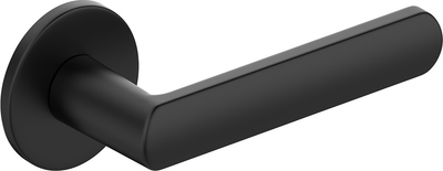 Дверна ручка Metal-Bud Luna R Slim Чорна ZLUOSCZ (5907354080465)