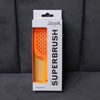 Гребінець для волосся JANEKE Superbrush Standart оранжевий