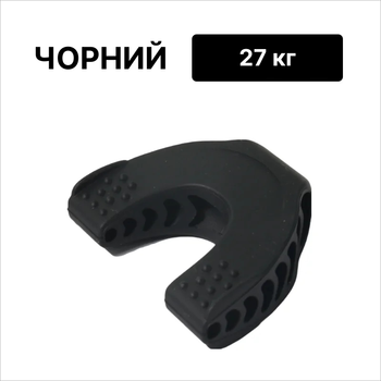 U-образный тренажер для мышц лица, челюсти и шеи с 3 уровнями сопротивления Black