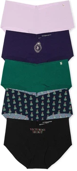 Комплект трусиков Victoria’s Secret 5-Pack No-Show HipHugger Panties, (5 шт., размер L)