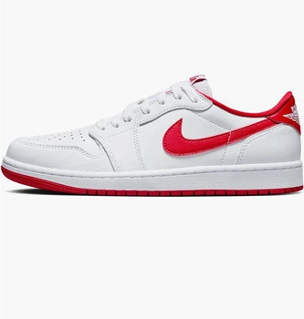 Кроссовки мужские Jordan 1 Low Og 38 Білий CZ0790-161