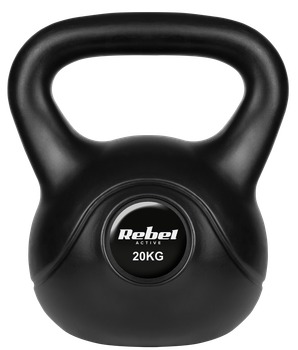 Kettlebell Rebel Active RBA-2320 bitumiczny 20 kg (5901890111522)