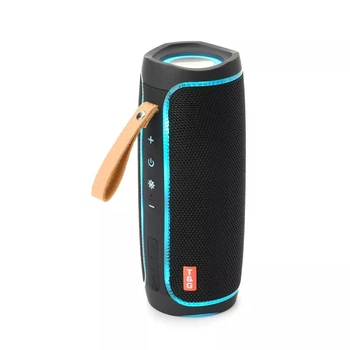 Портативная колонка T&G TG 287 Bluetooth радио speakerphone с LED подсветкой Black