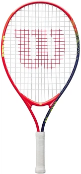 Ракетка для тенниса детская Wilson SLAM JR 23 красно-темно-сине-желтая WR171910