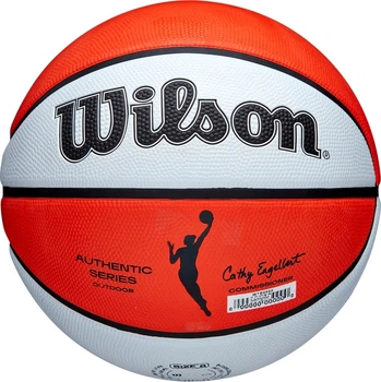 Баскетбольный мяч Wilson WNBA AUTHENTIC SERIES OUTDOOR оранжево-белый Размер 6 WTB5200XB06