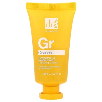 Dr. Botanicals, Освежающее очищающее средство, грейпфрут и арбуз, 30 мл (1,01 жидк. Унции)