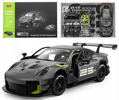 Дистанційно керований автомобіль Rastar Porsche 911 GT2 RS Clubsport 25 1:18 набір для складання 68 елементів (6930751323896)