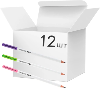 Набір олівців Centrum НВ пластикових графітових 12 шт (8125512) (2000998494421)