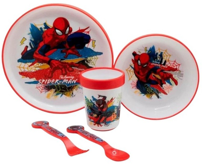 Zestaw naczyń Stor Spiderman 5 elementów (8412497835812)