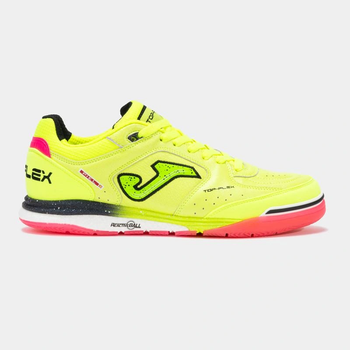 Кожаные кроссовки футзальные желтые Joma TOP FLEX PEBOUND TORW2509IN Футзалки 43