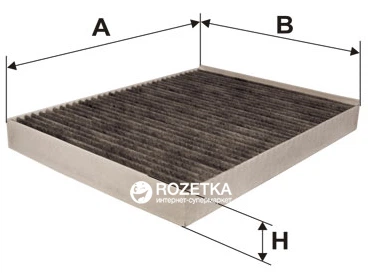 Фильтр салона WIX Filters WP9167 - FN K1155A