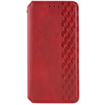 Шкіряний чохол-книжка GETMAN Cubic (PU) для Apple iPhone 13 (6.1") Червоний - 00000080848_3