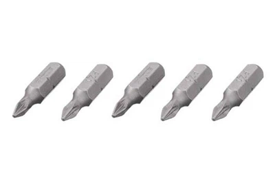 Біта Intertool Storm PZ1 x 25 мм (5 шт.) з антизривними насічками ACR, сталь S2