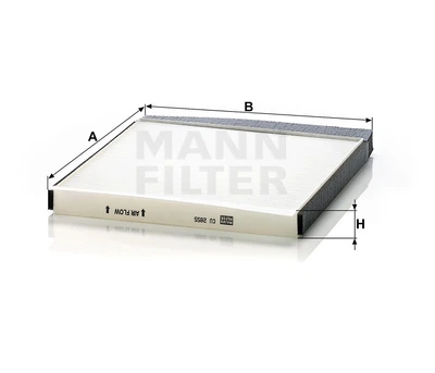Фильтр салона MANN-FILTER CU 2855